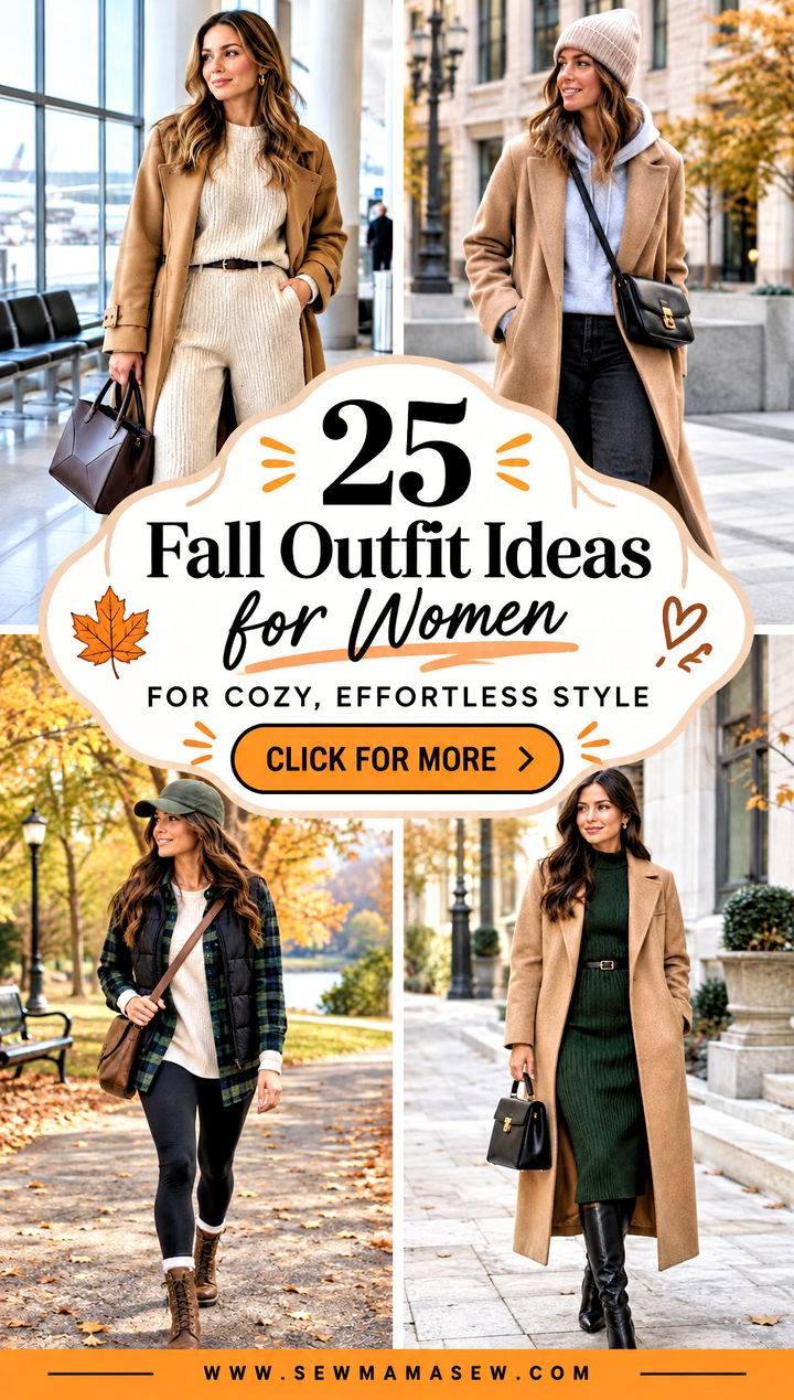 25 Fall Outfit Ideas for Women for Cozy Effortless Style - 25 Fall Outfit Ideas for Women for Cozy, Effortless Style