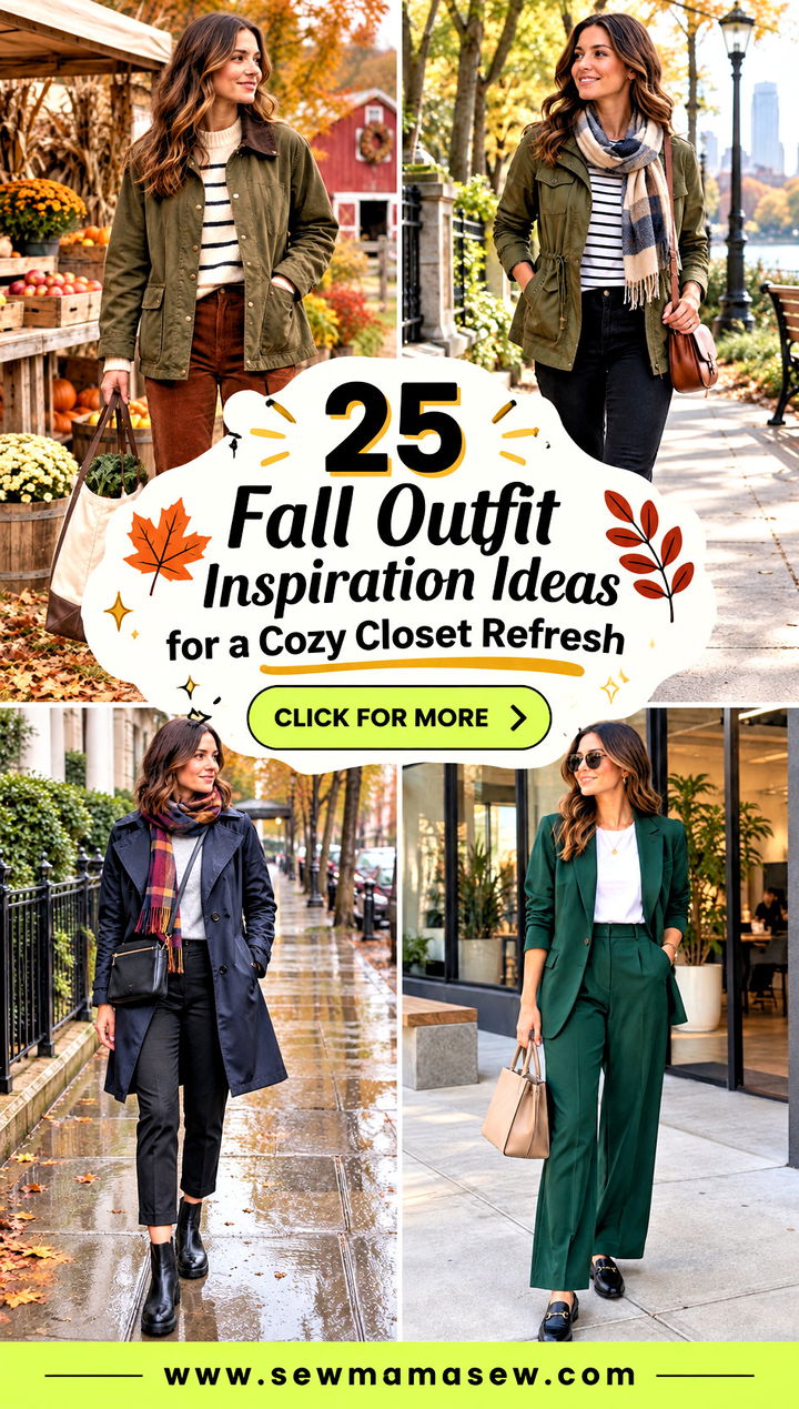 25 Fall Outfit Inspiration Ideas for a Cozy Closet Refresh - 25 Fall Outfit Inspiration Ideas for a Cozy Closet Refresh