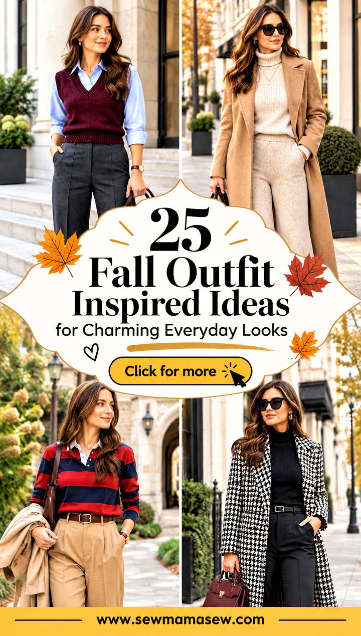 25 Fall Outfit Inspired Ideas for Charming Everyday Looks - 25 Fall Outfit Inspired Ideas for Charming Everyday Looks