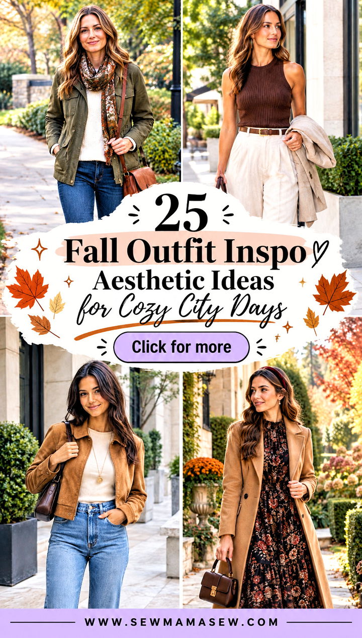 25 Fall Outfit Inspo Aesthetic Ideas for Cozy City Days - 25 Fall Outfit Inspo Aesthetic Ideas for Cozy City Days