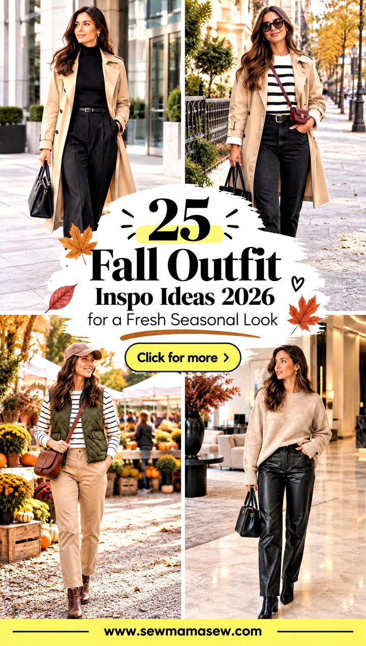 25 Fall Outfit Inspo Ideas 2026 for a Fresh Seasonal Look - 25 Fall Outfit Inspo Ideas 2026 for a Fresh Seasonal Look