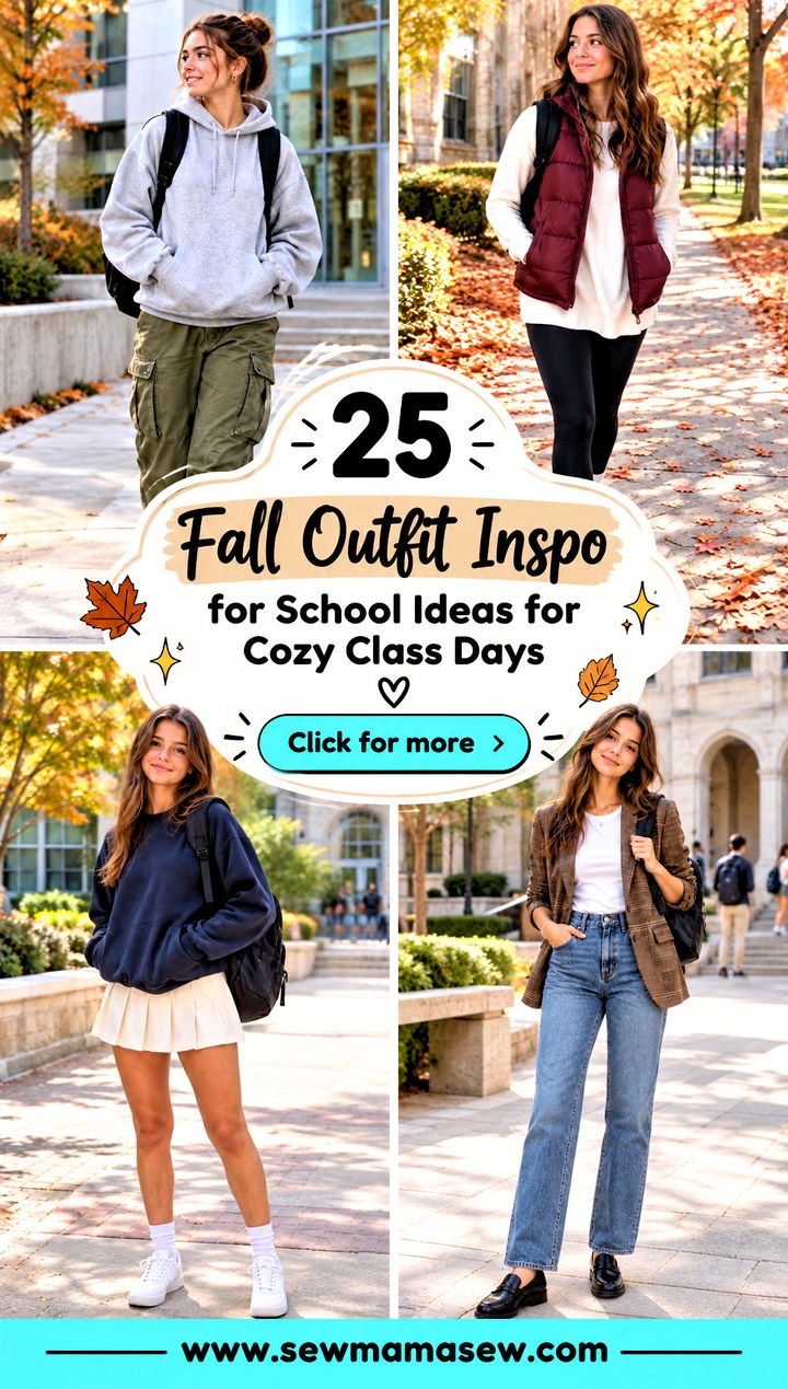 25 Fall Outfit Inspo for School Ideas for Cozy Class Days - 25 Fall Outfit Inspo for School Ideas for Cozy Class Days