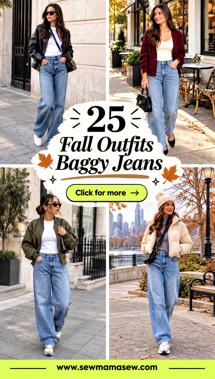 25 Fall Outfits Baggy Jeans Cool Looks for Laid-Back Days - 25 Fall Outfits Baggy Jeans: Cool Looks for Laid-Back Days