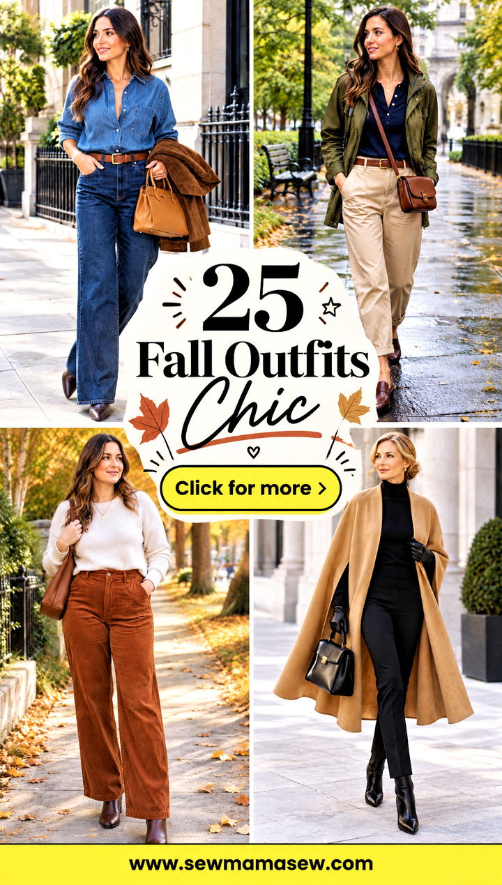 25 Fall Outfits Chic Effortless Looks for Work and Weekends - 25 Fall Outfits Chic: Effortless Looks for Work and Weekends
