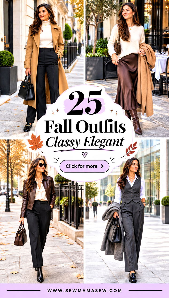 25 Fall Outfits Classy Elegant Polished Looks Youll Love - 25 Fall Outfits Classy Elegant: Polished Looks You'll Love