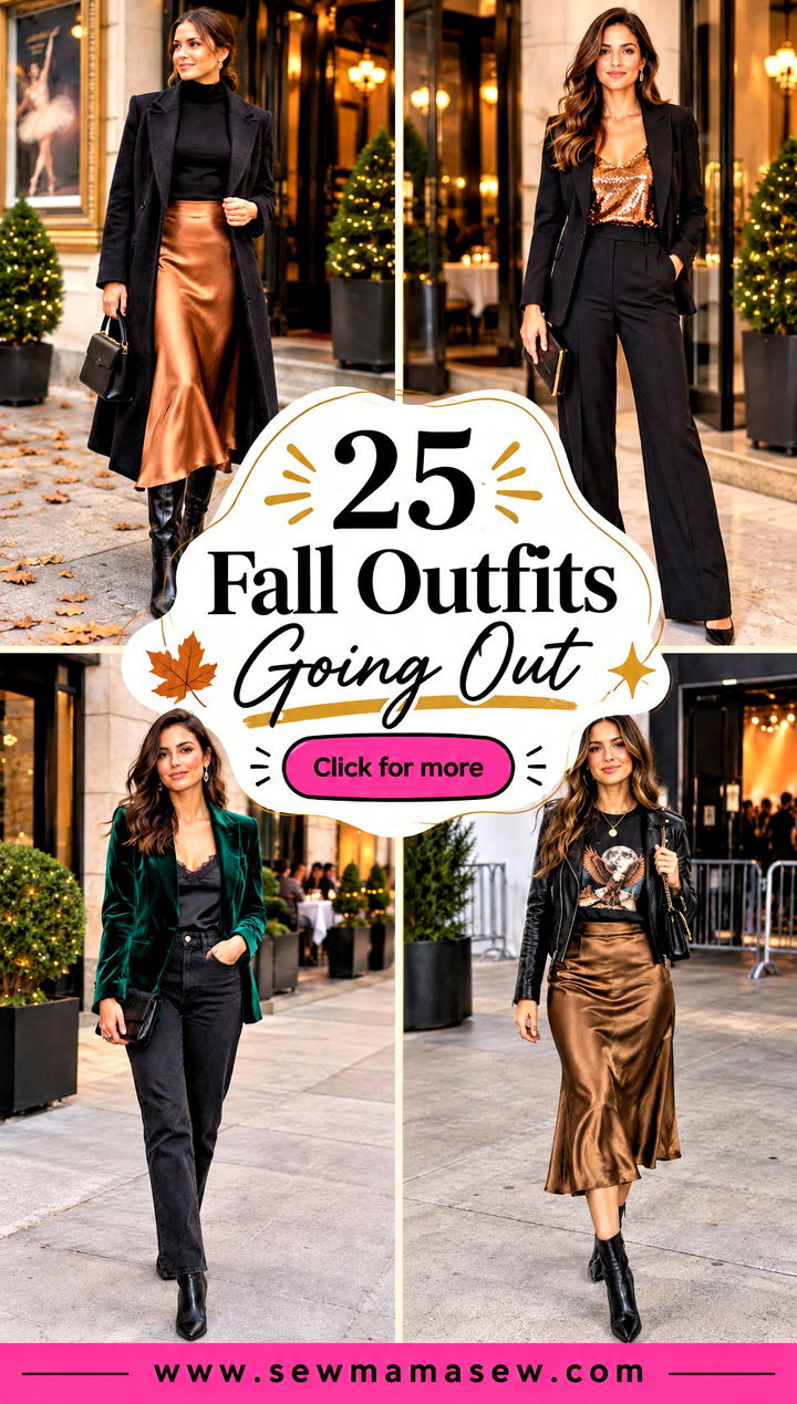 25 Fall Outfits Going Out Bold Looks for Your Next Night - 25 Fall Outfits Going Out: Bold Looks for Your Next Night
