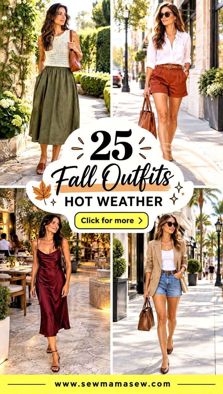 25 Fall Outfits Hot Weather Cool Looks With Autumn Charm - 25 Fall Outfits Hot Weather: Cool Looks With Autumn Charm