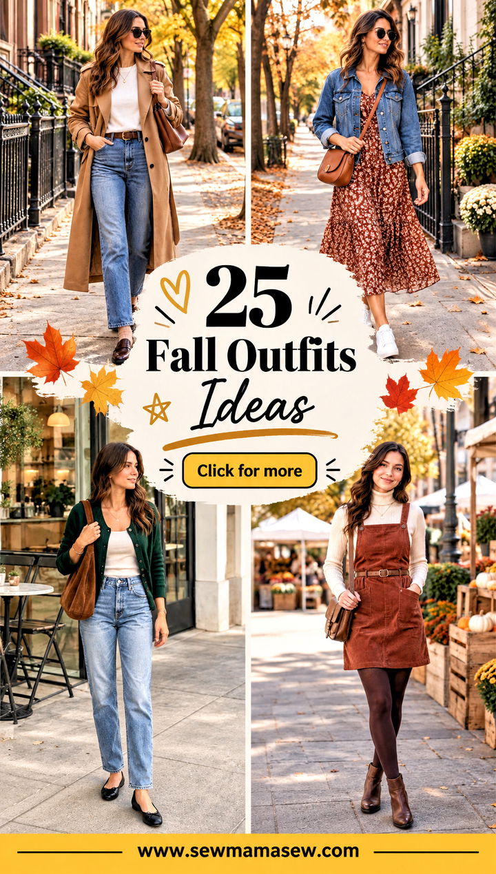 25 Fall Outfits Ideas Cozy Looks to Refresh Your Wardrobe - 25 Fall Outfits Ideas: Cozy Looks to Refresh Your Wardrobe
