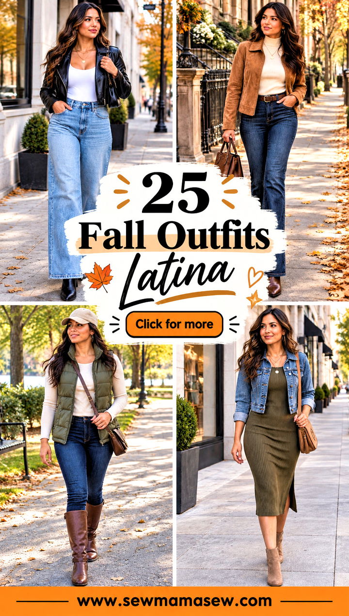 25 Fall Outfits Latina Bold Cozy Looks for Everyday Style - 25 Fall Outfits Latina: Bold, Cozy Looks for Everyday Style