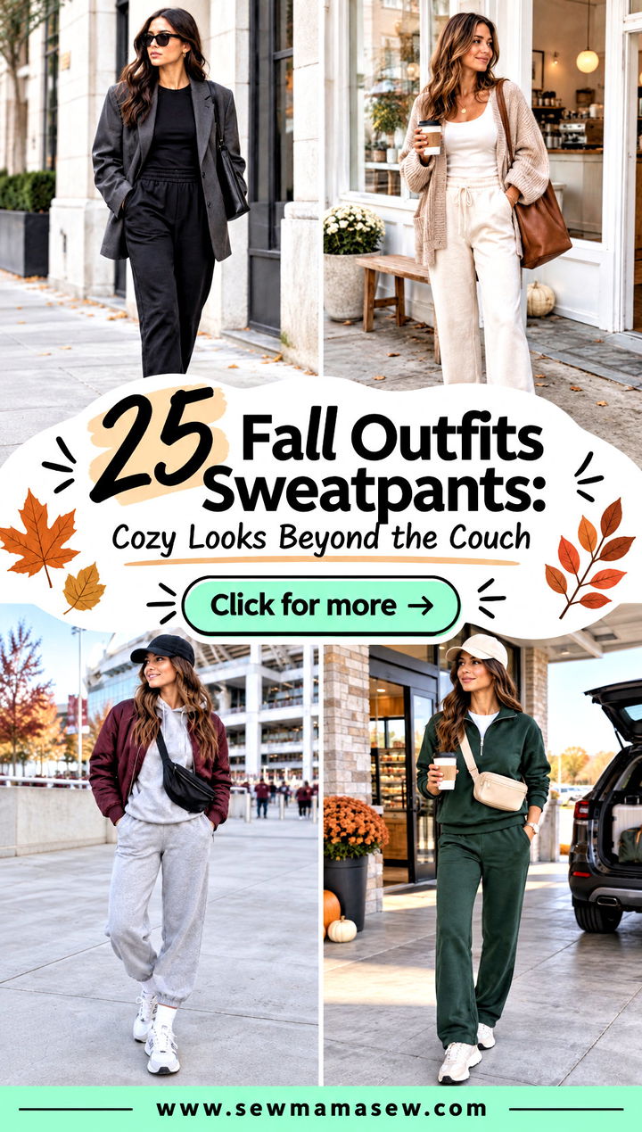 25 Fall Outfits Sweatpants Cozy Looks Beyond the Couch - 25 Fall Outfits Sweatpants: Cozy Looks Beyond the Couch