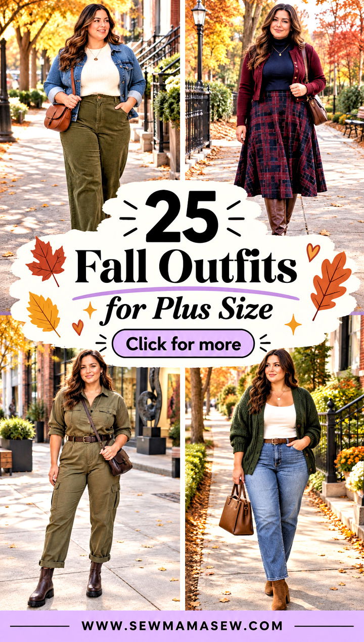 25 Fall Outfits for Plus Size Cozy Looks Youll Love to Wear - 25 Fall Outfits for Plus Size: Cozy Looks You'll Love to Wear