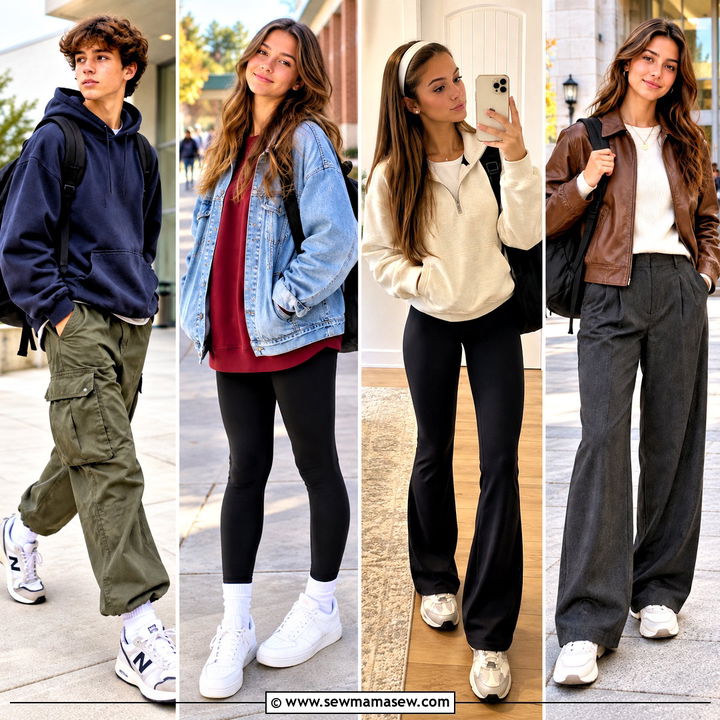 25 Fall Outfits for School for Teens Cozy Confident Looks