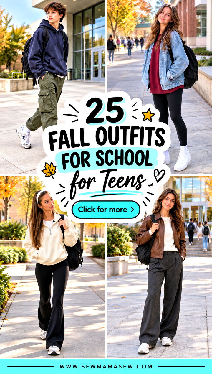 25 Fall Outfits for School for Teens Cozy Confident Looks - 25 Fall Outfits for School for Teens: Cozy, Confident Looks