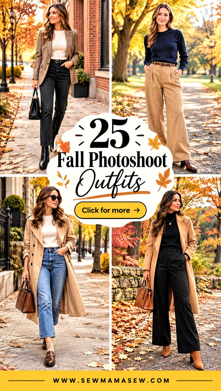 25 Fall Photoshoot Outfits for Cozy Camera-Ready Memories - 25 Fall Photoshoot Outfits for Cozy, Camera-Ready Memories