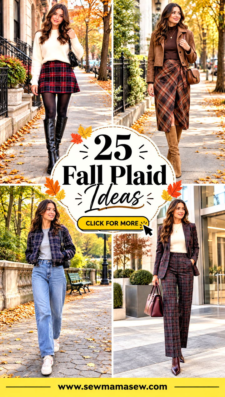 25 Fall Plaid Ideas for Cozy Effortlessly Stylish Layers - 25 Fall Plaid Ideas for Cozy, Effortlessly Stylish Layers