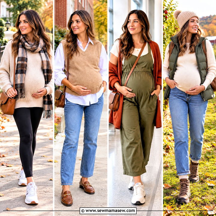 25 Fall Pregnancy Outfits for Cozy, Confident Bump Style