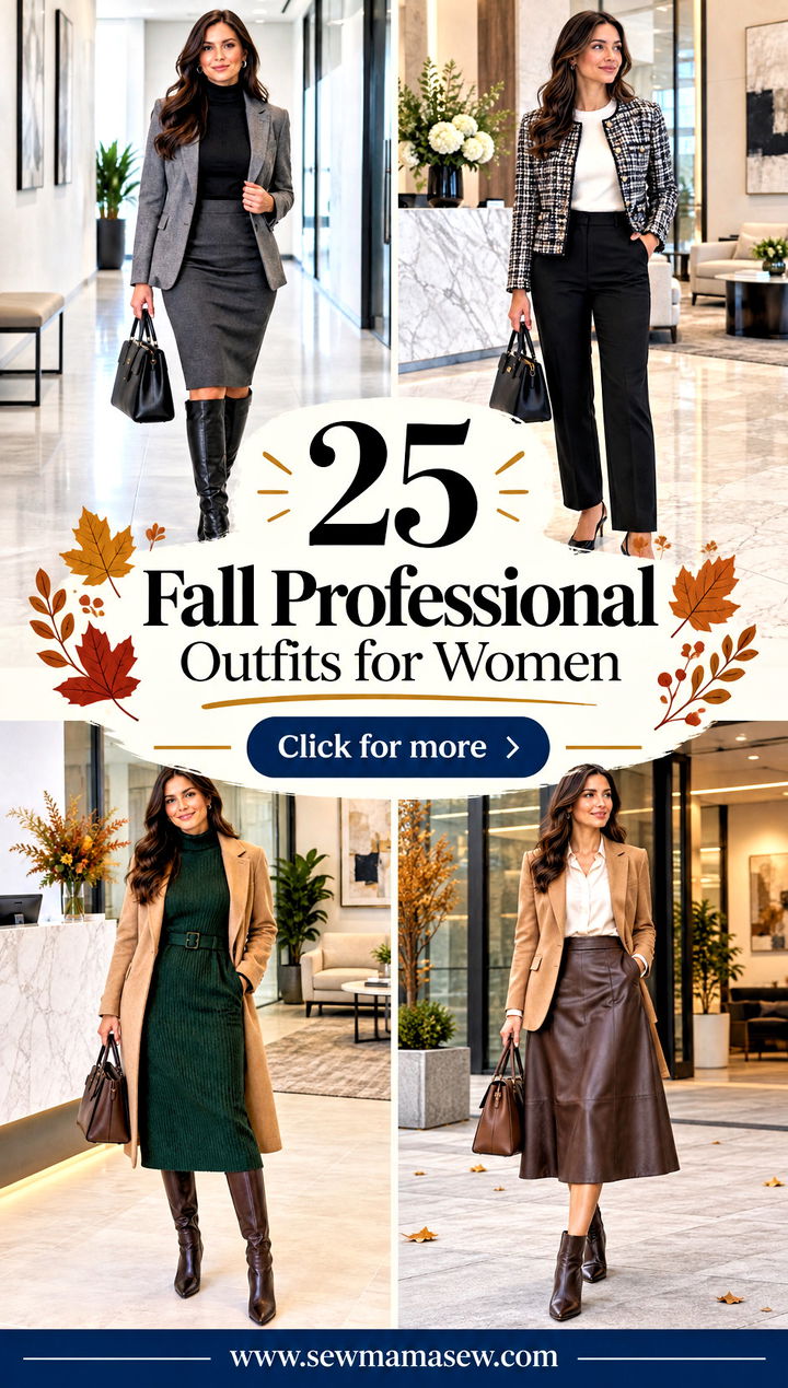 25 Fall Professional Outfits for Women Chic Office Looks - 25 Fall Professional Outfits for Women: Chic Office Looks