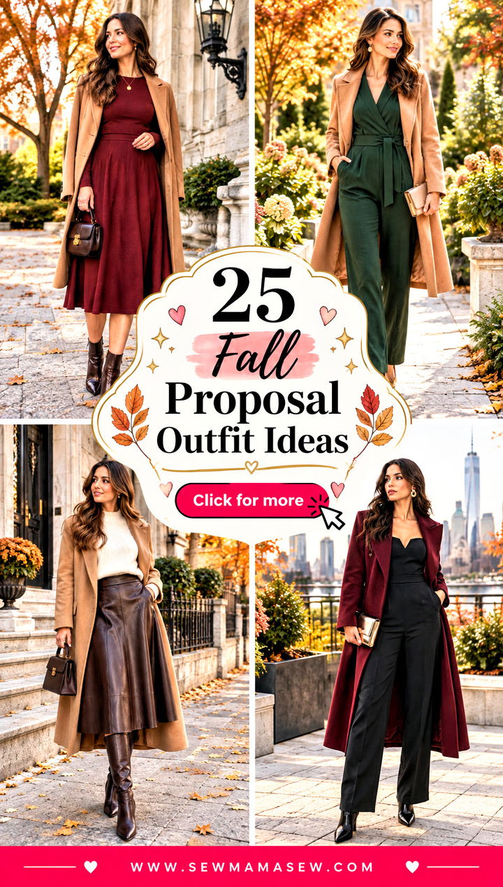 25 Fall Proposal Outfit Ideas for a Romantic Autumn Moment - 25 Fall Proposal Outfit Ideas for a Romantic Autumn Moment