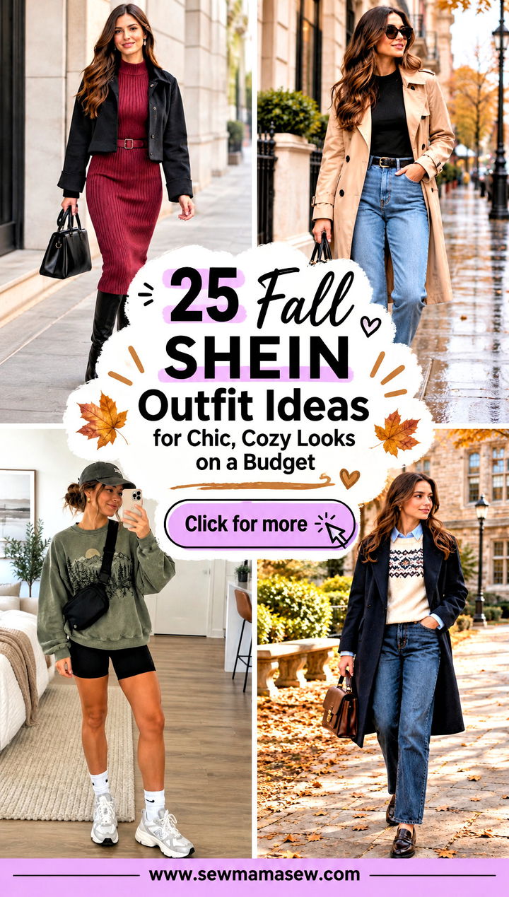 25 Fall SHEIN Outfit Ideas for Chic Cozy Looks on a Budget - 25 Fall SHEIN Outfit Ideas for Chic, Cozy Looks on a Budget