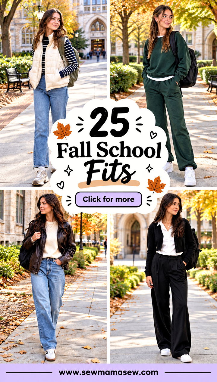 25 Fall School Fits for Cozy Confident Classroom Style - 25 Fall School Fits for Cozy, Confident Classroom Style