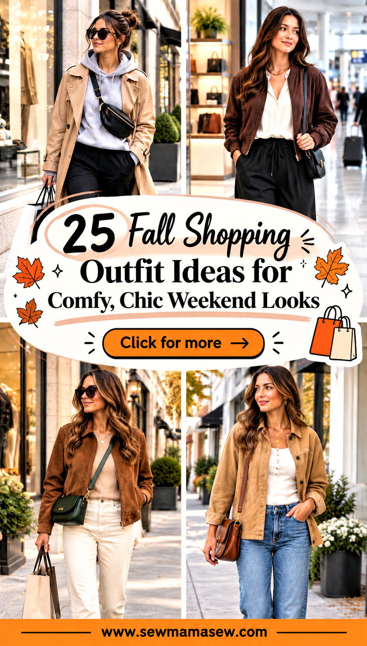 25 Fall Shopping Outfit Ideas for Comfy Chic Weekend Looks - 25 Fall Shopping Outfit Ideas for Comfy, Chic Weekend Looks