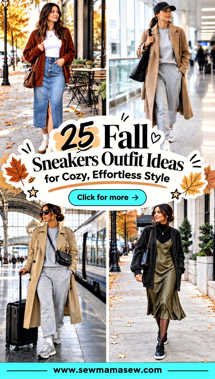 25 Fall Sneakers Outfit Ideas for Cozy Effortless Style - 25 Fall Sneakers Outfit Ideas for Cozy, Effortless Style