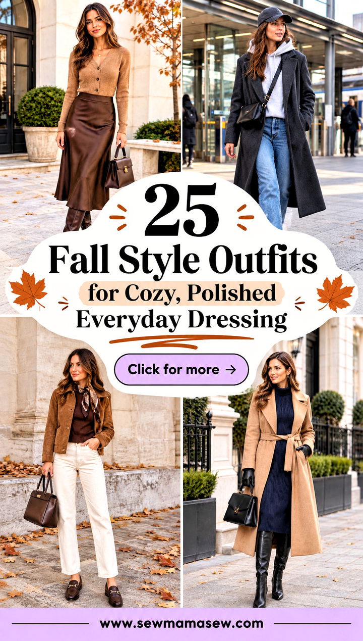 25 Fall Style Outfits for Cozy Polished Everyday Dressing - 25 Fall Style Outfits for Cozy, Polished Everyday Dressing