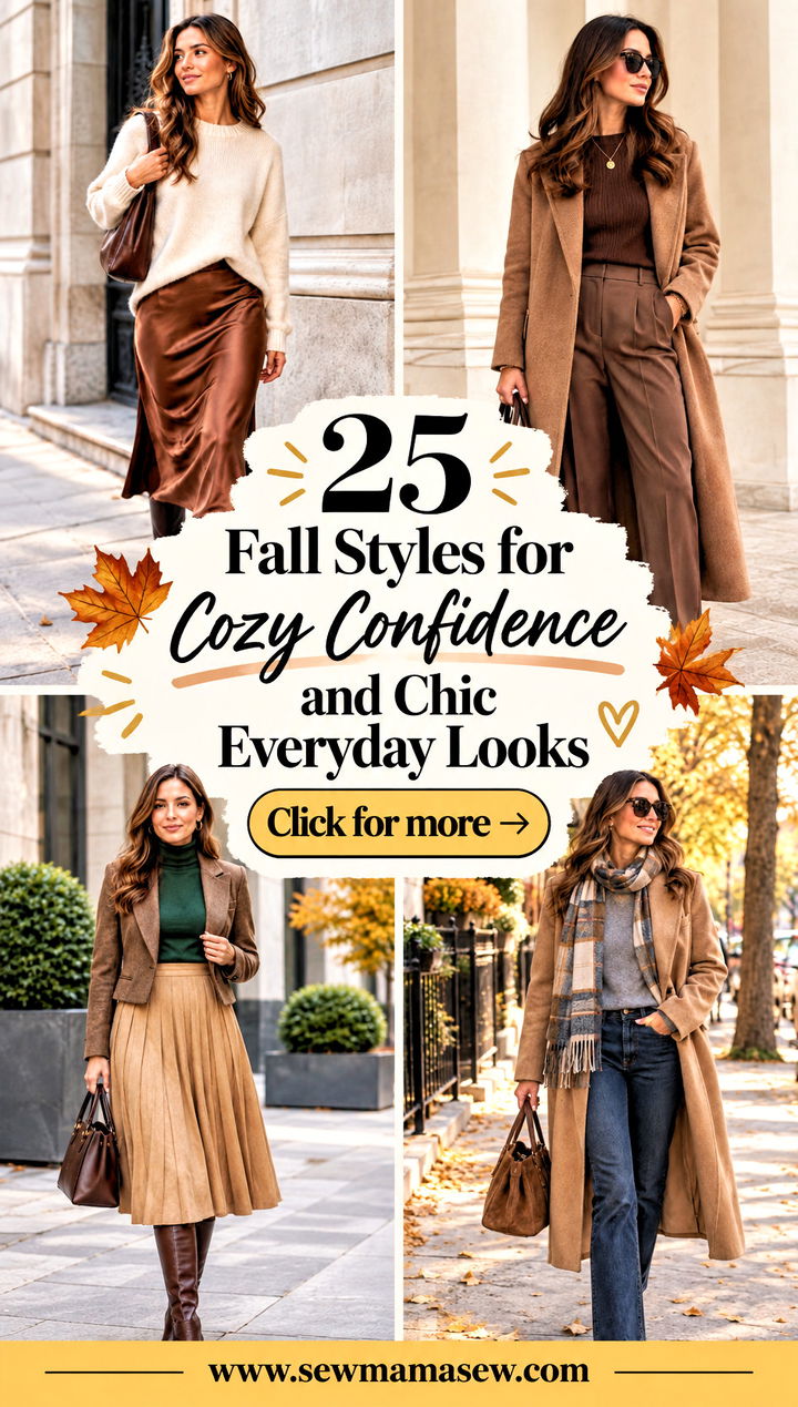 25 Fall Styles for Cozy Confidence and Chic Everyday Looks - 25 Fall Styles for Cozy Confidence and Chic Everyday Looks