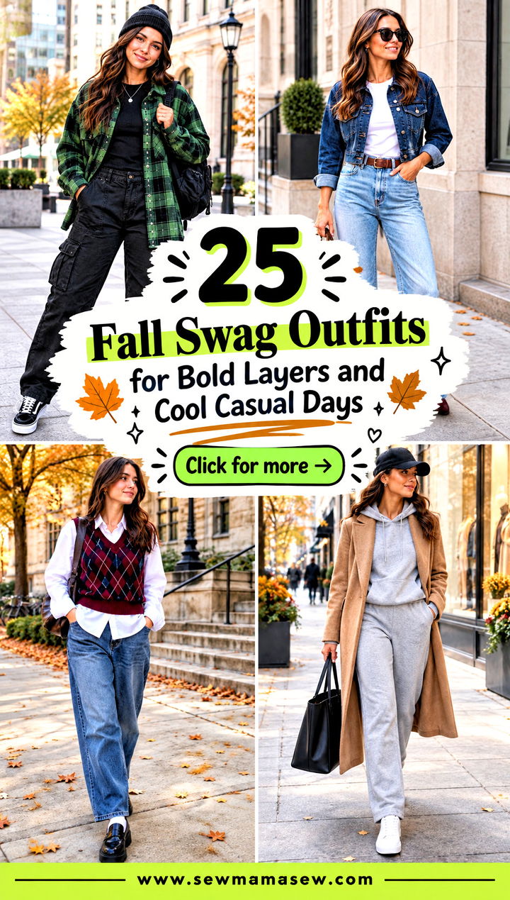 25 Fall Swag Outfits for Bold Layers and Cool Casual Days - 25 Fall Swag Outfits for Bold Layers and Cool Casual Days
