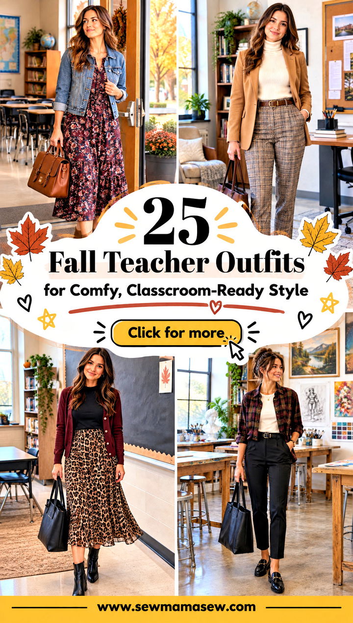 25 Fall Teacher Outfits for Comfy Classroom-Ready Style - 25 Fall Teacher Outfits for Comfy, Classroom-Ready Style