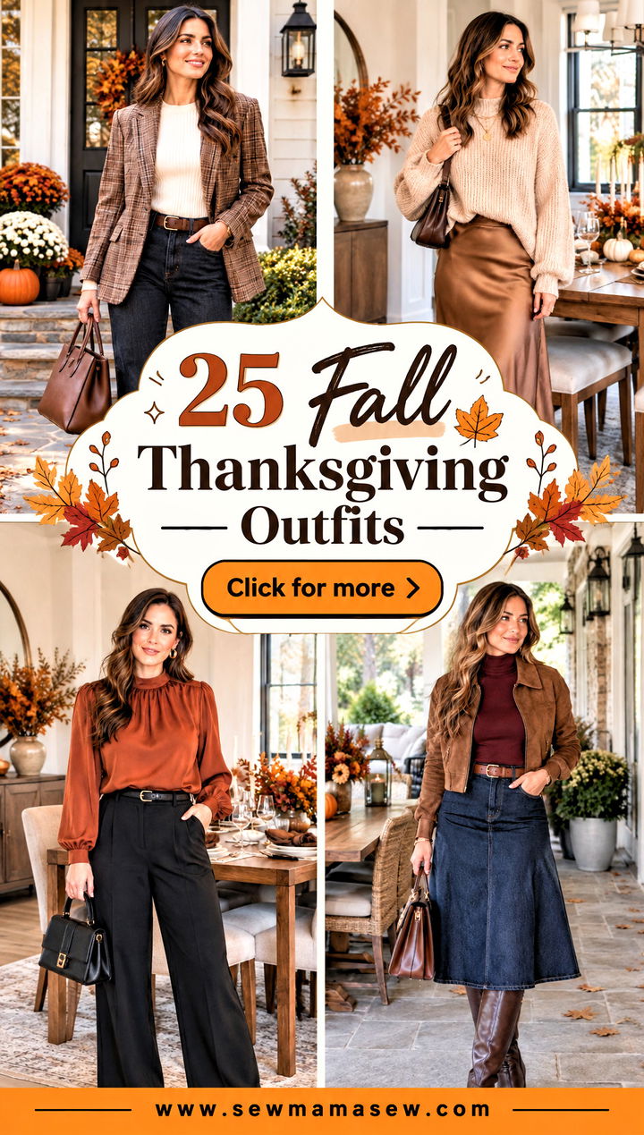 25 Fall Thanksgiving Outfits for Cozy Family Gatherings - 25 Fall Thanksgiving Outfits for Cozy Family Gatherings