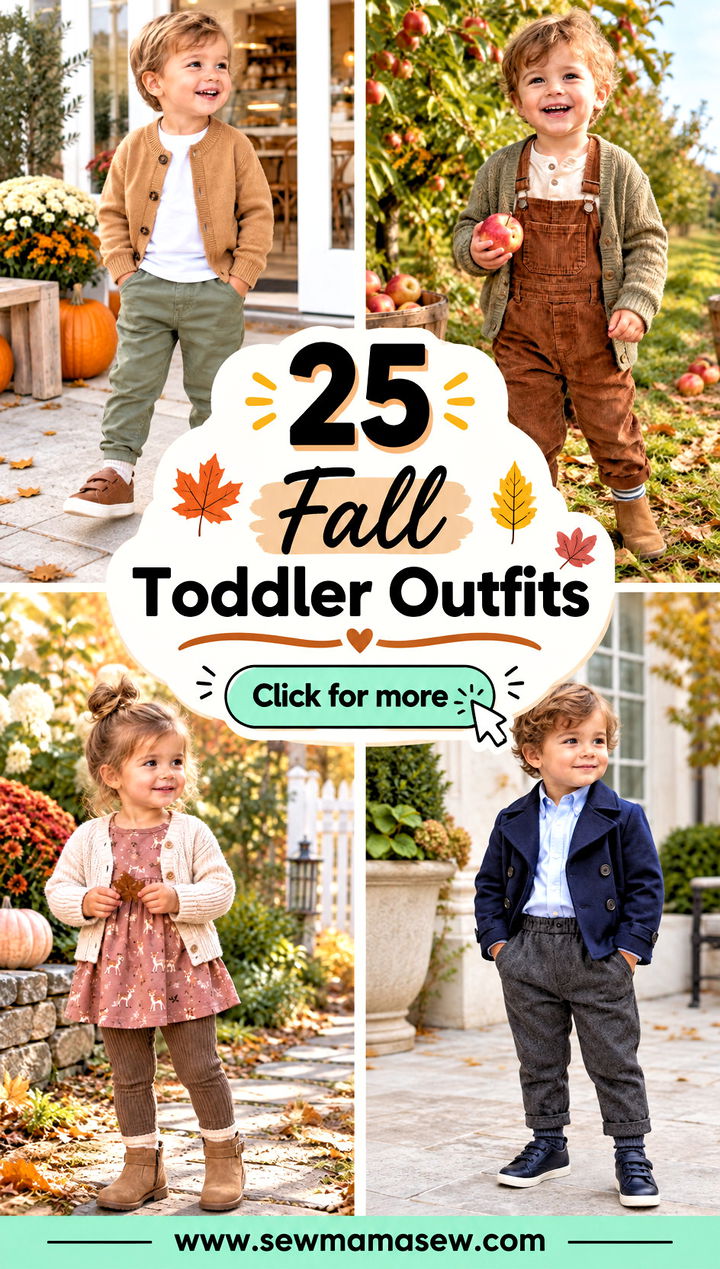 25 Fall Toddler Outfits for Adorable Cozy Everyday Style - 25 Fall Toddler Outfits for Adorable, Cozy Everyday Style