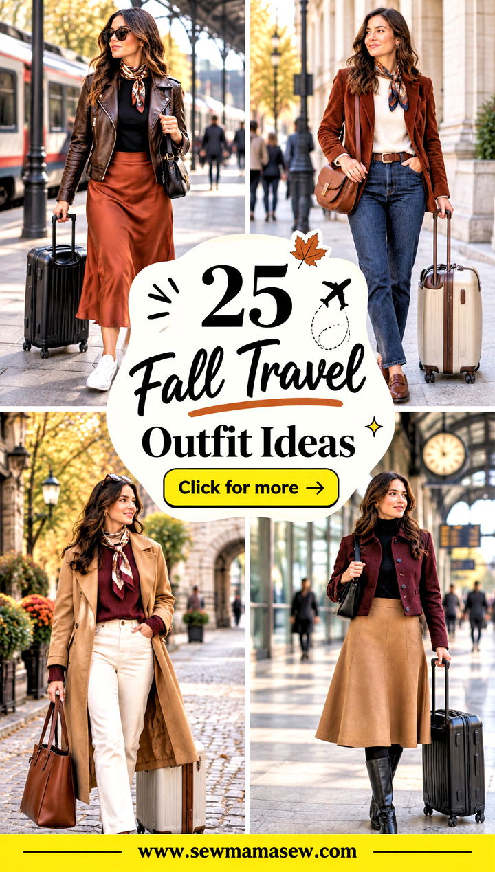 25 Fall Travel Outfit Ideas for Cozy Stress-Free Trips - 25 Fall Travel Outfit Ideas for Cozy, Stress-Free Trips