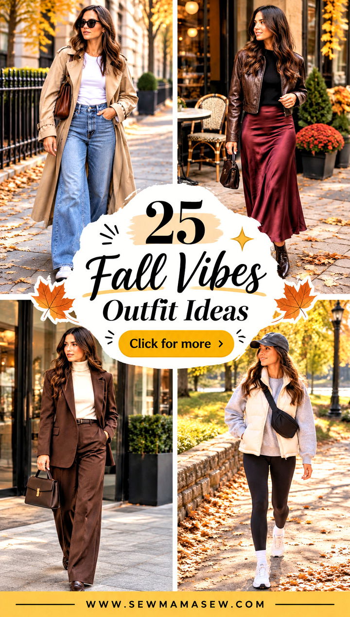 25 Fall Vibes Outfit Ideas for Cozy Picture-Ready Looks - 25 Fall Vibes Outfit Ideas for Cozy, Picture-Ready Looks