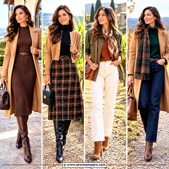 25 Fall Wine Tasting Outfit Ideas for Chic Vineyard Visits