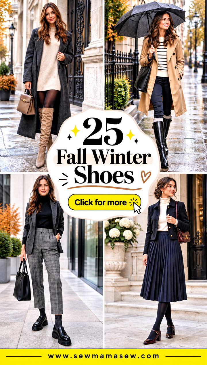 25 Fall Winter Shoes for Cozy Comfort and Everyday Style - 25 Fall Winter Shoes for Cozy Comfort and Everyday Style
