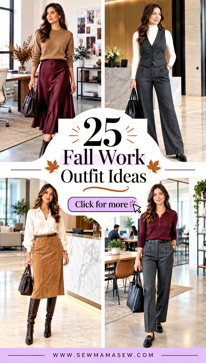 25 Fall Work Outfit Ideas for Chic Confident Office Days - 25 Fall Work Outfit Ideas for Chic, Confident Office Days