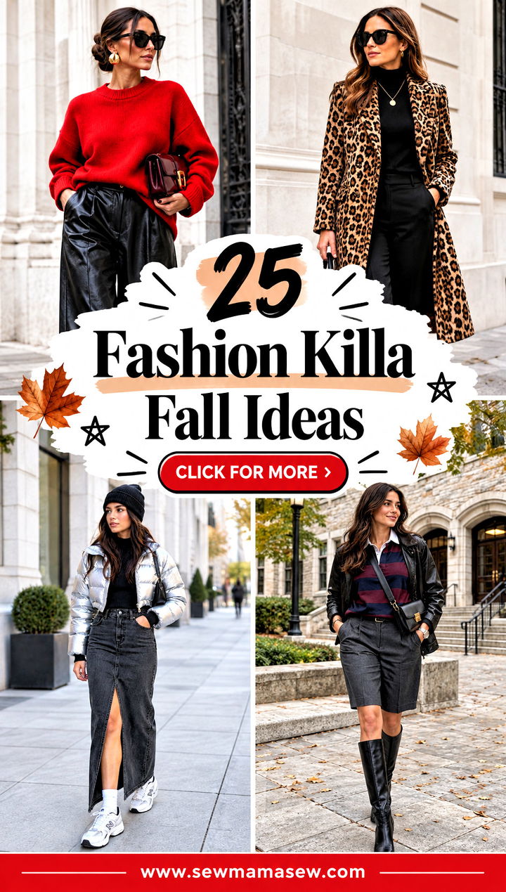 25 Fashion Killa Fall Ideas for Bold Confident Street Style - 25 Fashion Killa Fall Ideas for Bold, Confident Street Style
