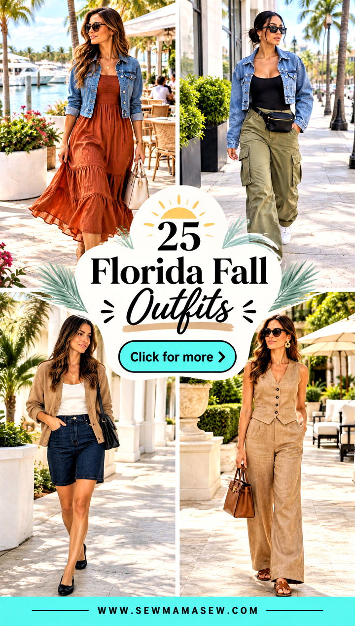 25 Florida Fall Outfits for Chic Breezy Warm-Weather Days - 25 Florida Fall Outfits for Chic, Breezy Warm-Weather Days