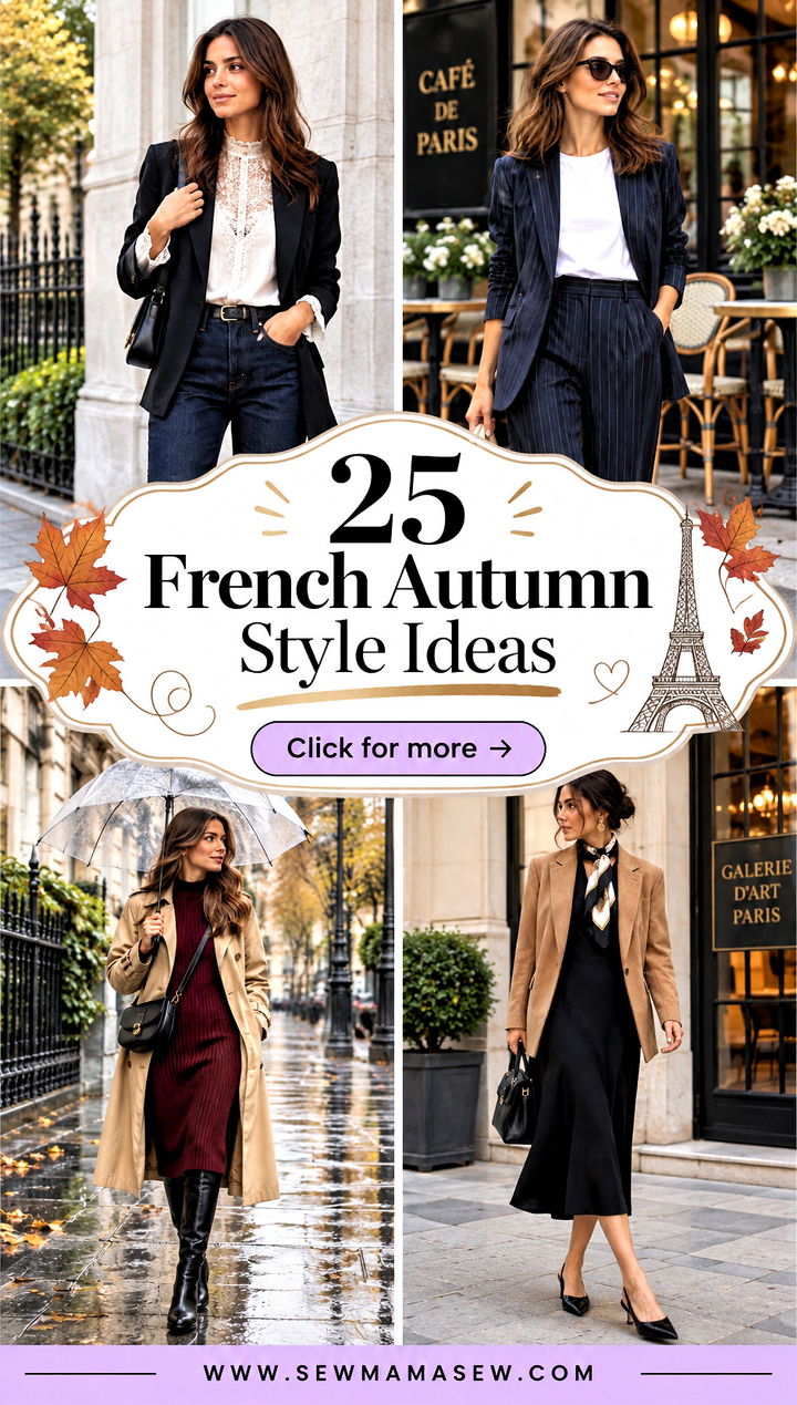 25 French Autumn Style Ideas for Effortless Everyday Chic - 25 French Autumn Style Ideas for Effortless Everyday Chic