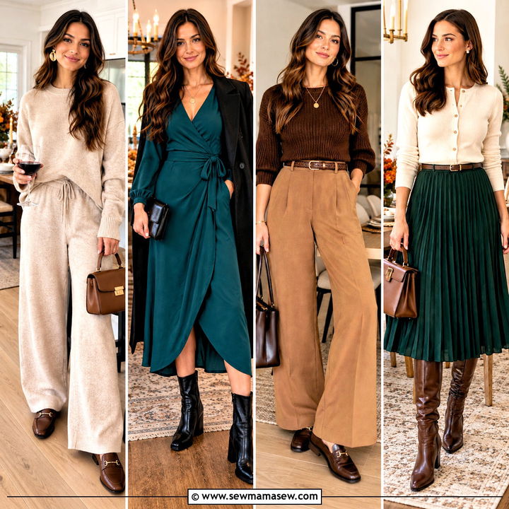 25 Friendsgiving Outfits for Cozy, Chic Dinner Celebrations