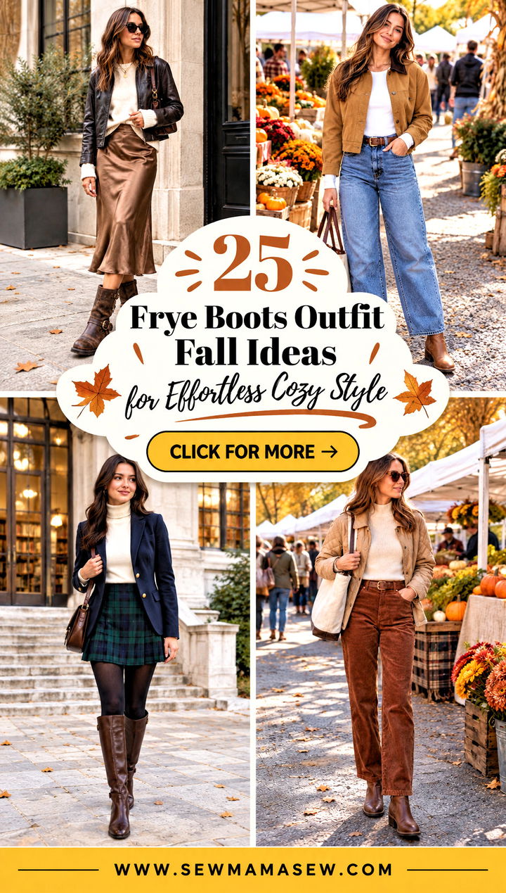 25 Frye Boots Outfit Fall Ideas for Effortless Cozy Style - 25 Frye Boots Outfit Fall Ideas for Effortless Cozy Style