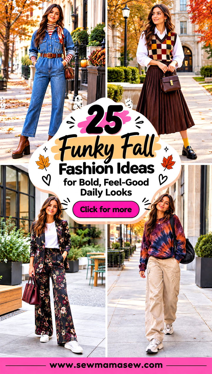 25 Funky Fall Fashion Ideas for Bold Feel-Good Daily Looks - 25 Funky Fall Fashion Ideas for Bold, Feel-Good Daily Looks