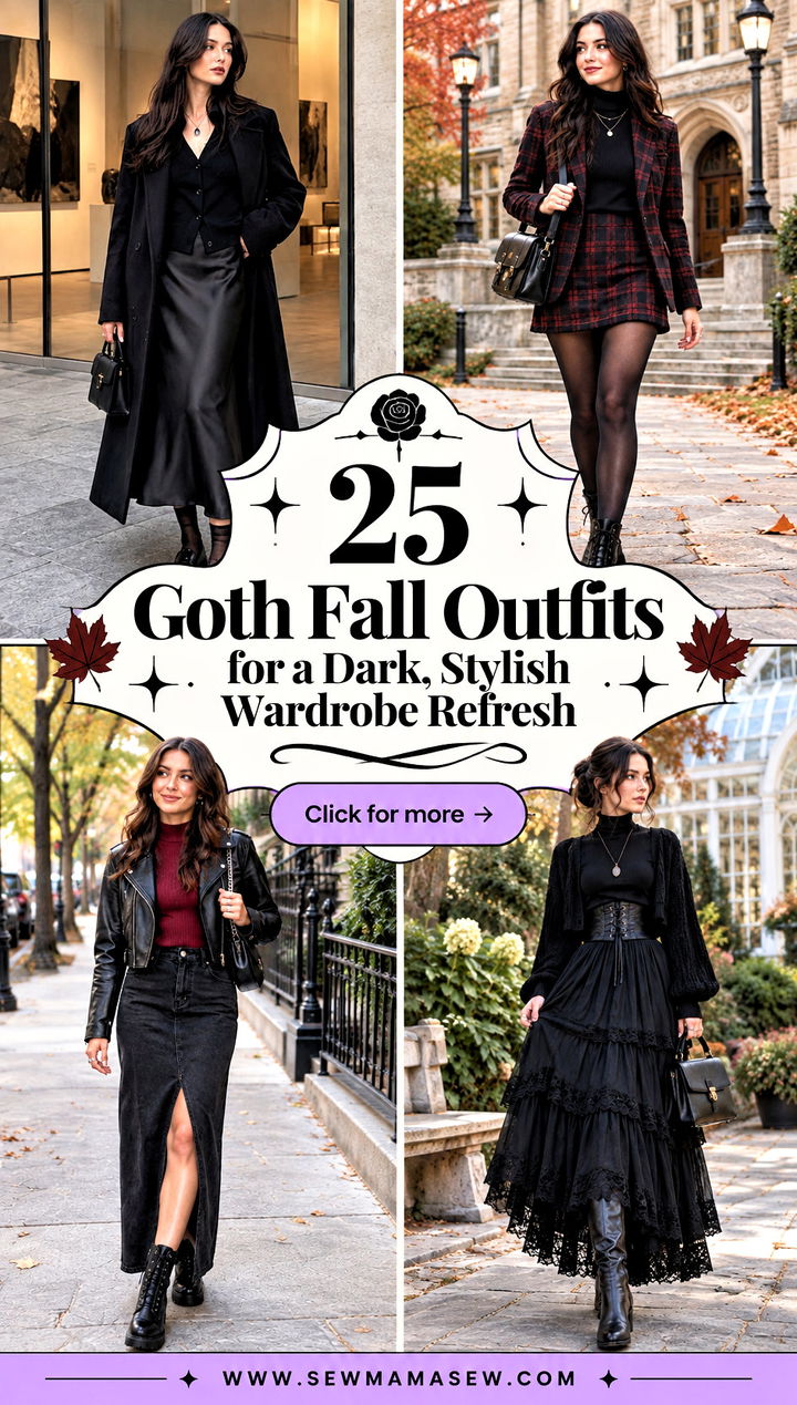 25 Goth Fall Outfits for a Dark Stylish Wardrobe Refresh - 25 Goth Fall Outfits for a Dark, Stylish Wardrobe Refresh