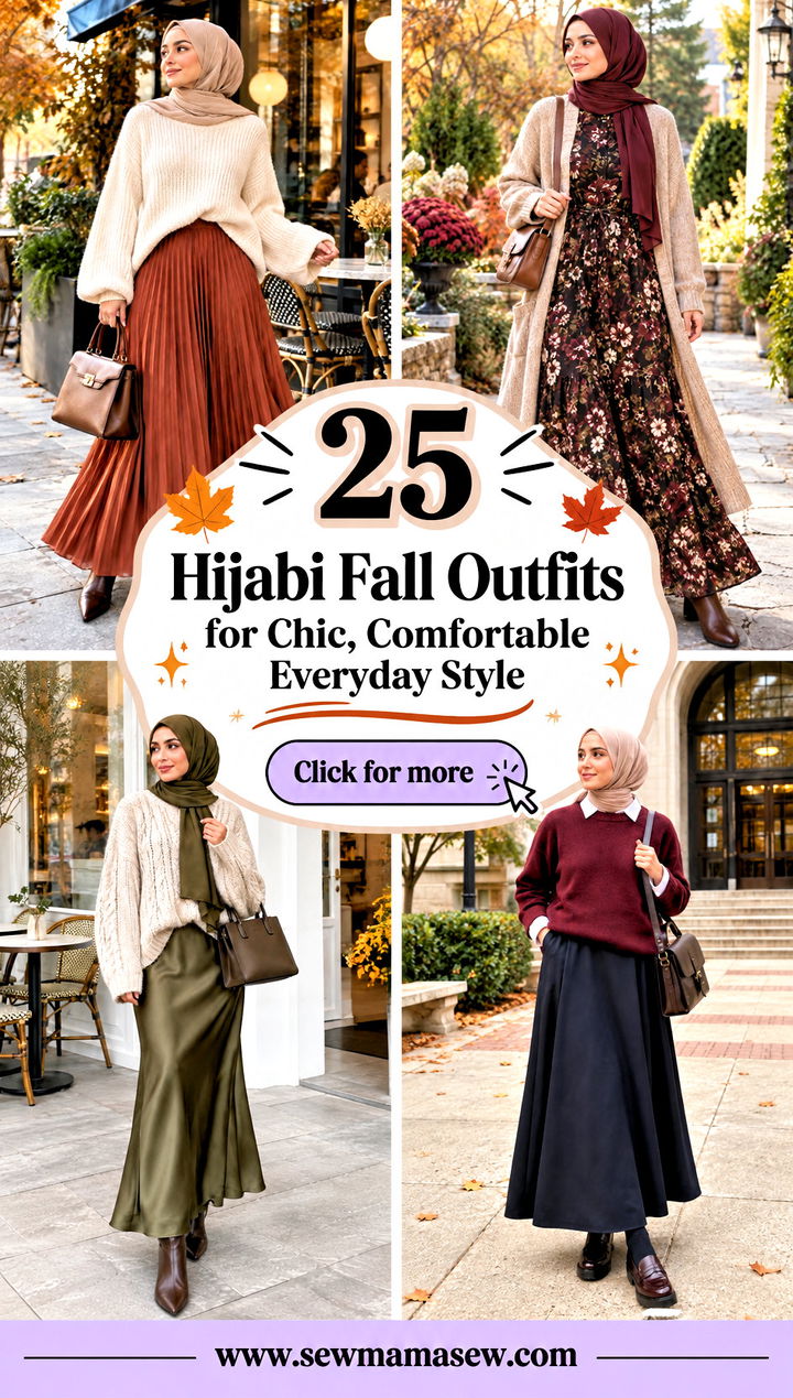25 Hijabi Fall Outfits for Chic Comfortable Everyday Style - 25 Hijabi Fall Outfits for Chic, Comfortable Everyday Style