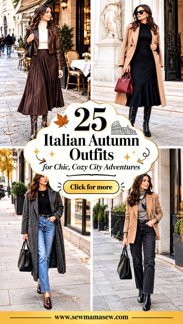 25 Italian Autumn Outfits for Chic Cozy City Adventures - 25 Italian Autumn Outfits for Chic, Cozy City Adventures