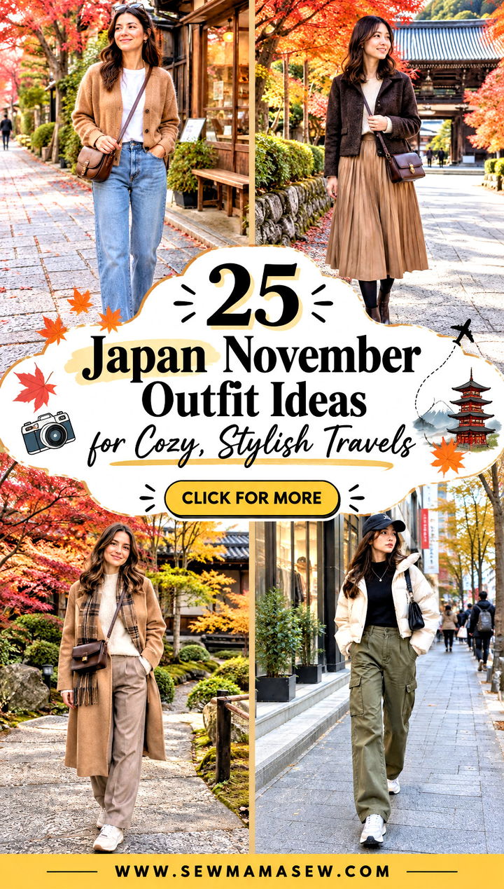 25 Japan November Outfit Ideas for Cozy Stylish Travels - 25 Japan November Outfit Ideas for Cozy, Stylish Travels