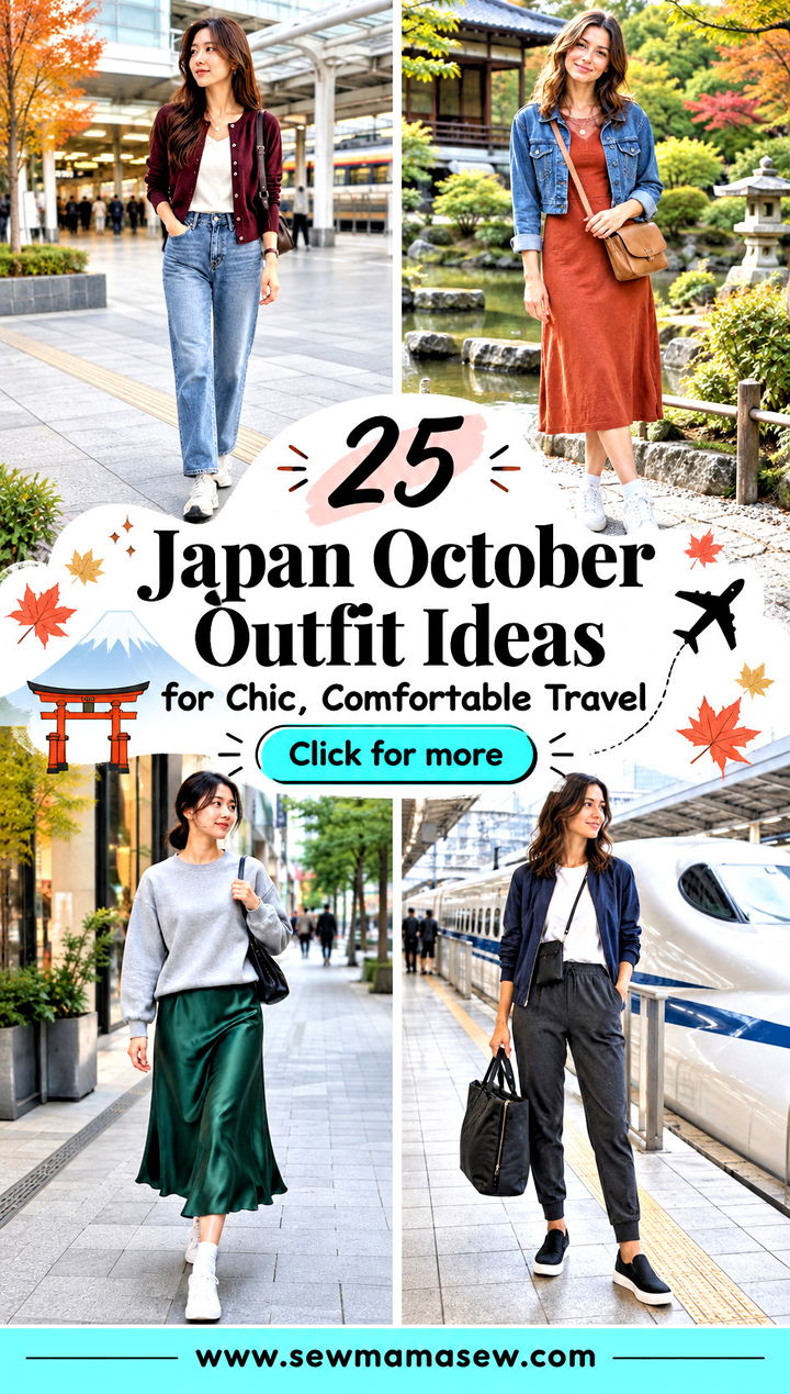 25 Japan October Outfit Ideas for Chic Comfortable Travel - 25 Japan October Outfit Ideas for Chic, Comfortable Travel
