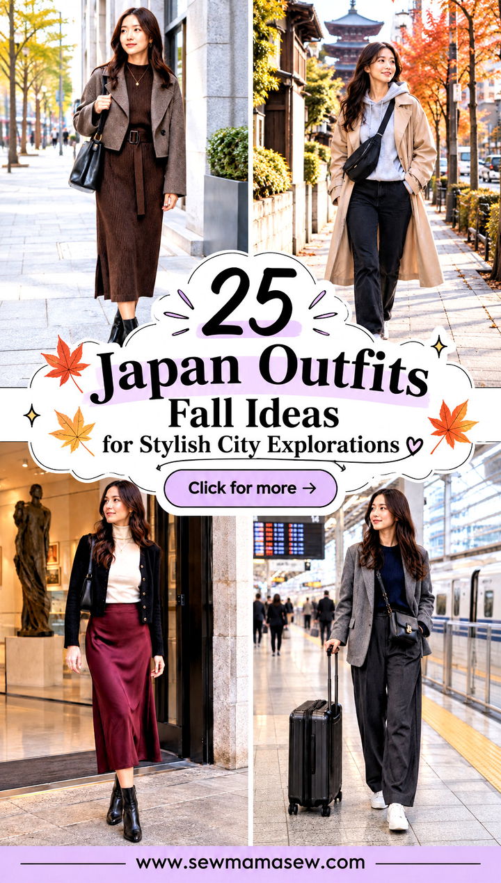 25 Japan Outfits Fall Ideas for Stylish City Explorations - 25 Japan Outfits Fall Ideas for Stylish City Explorations