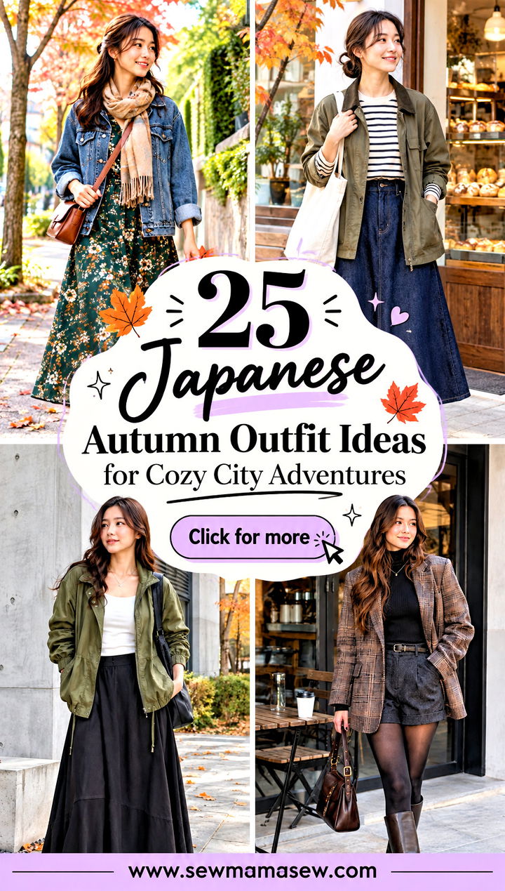 25 Japanese Autumn Outfit Ideas for Cozy City Adventures - 25 Japanese Autumn Outfit Ideas for Cozy City Adventures